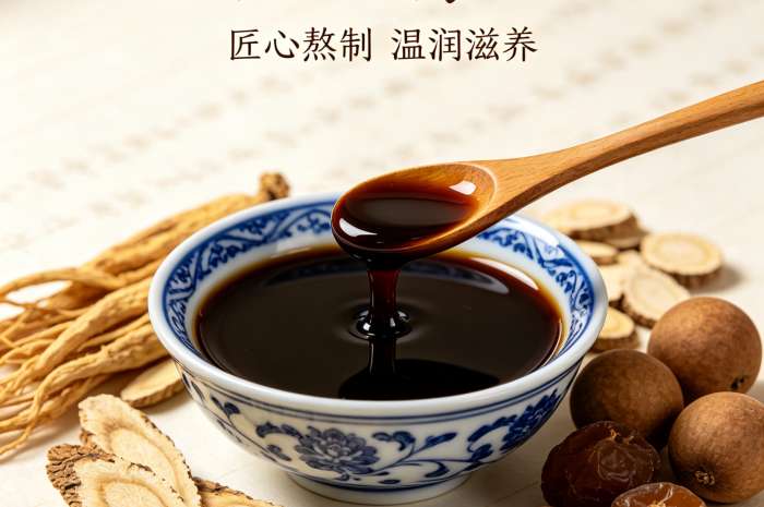 膏方贴牌非遗古法熬制专线，兼顾规模化生产与传统工艺标准(图1)