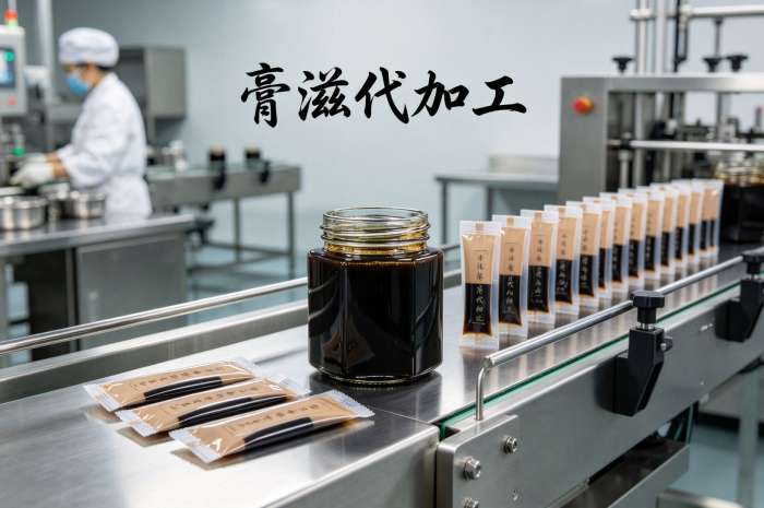 桑葚膏贴牌成本构成:膏方代加工报价逻辑解析(图1)